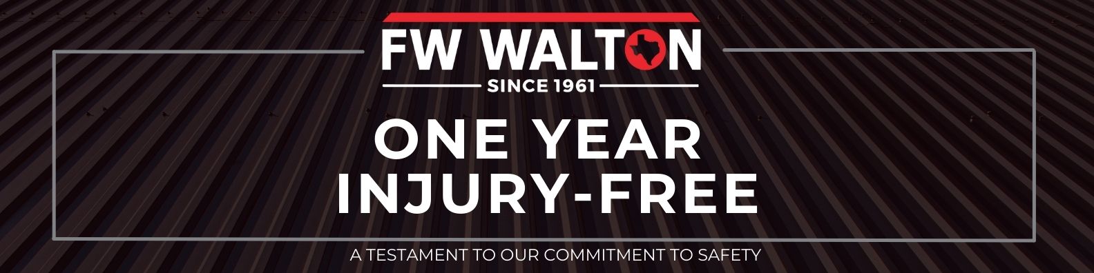 One Year Injury-Free: A Celebration of Safety